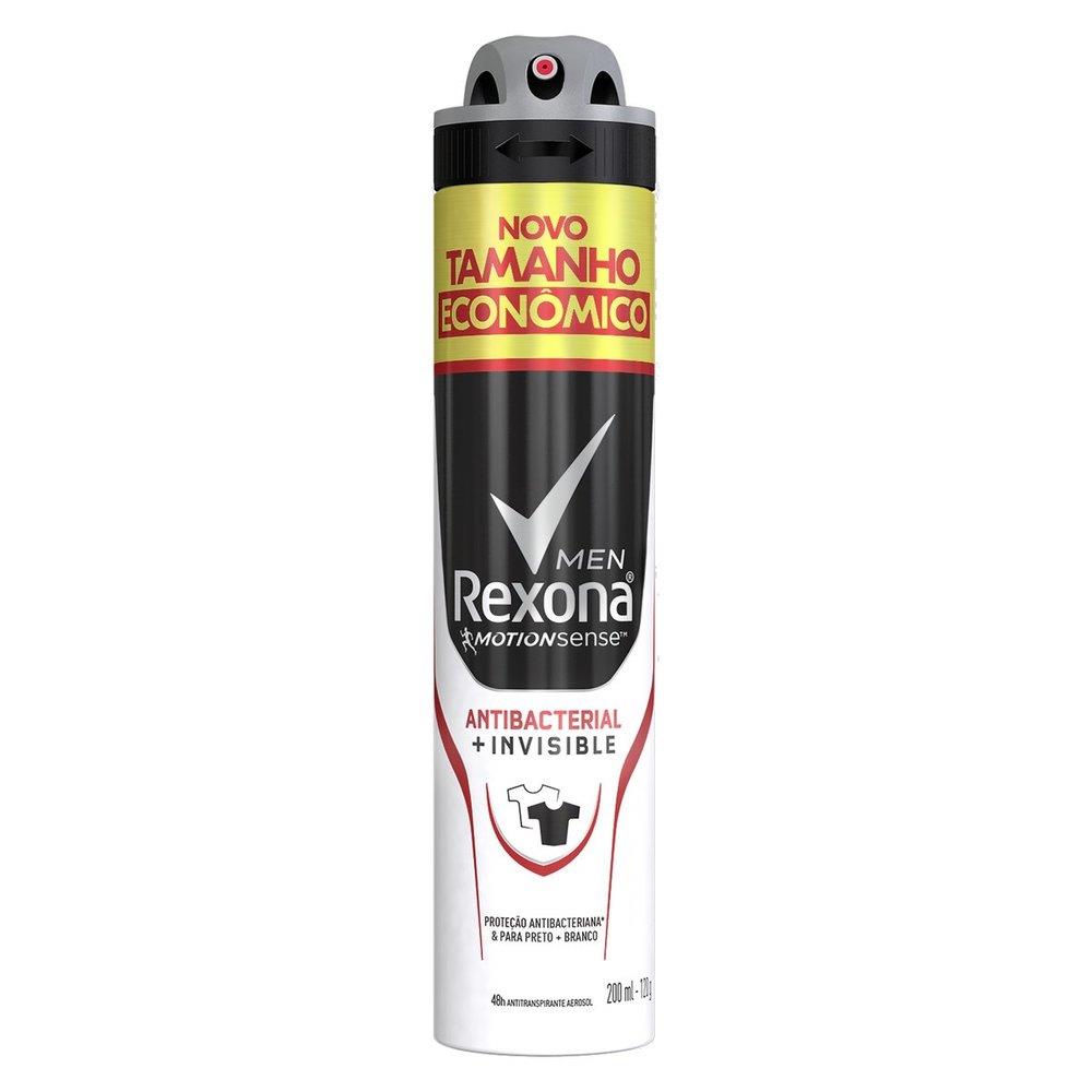 REXONA Black+White Invisible spray antitranspirante (200 ml)