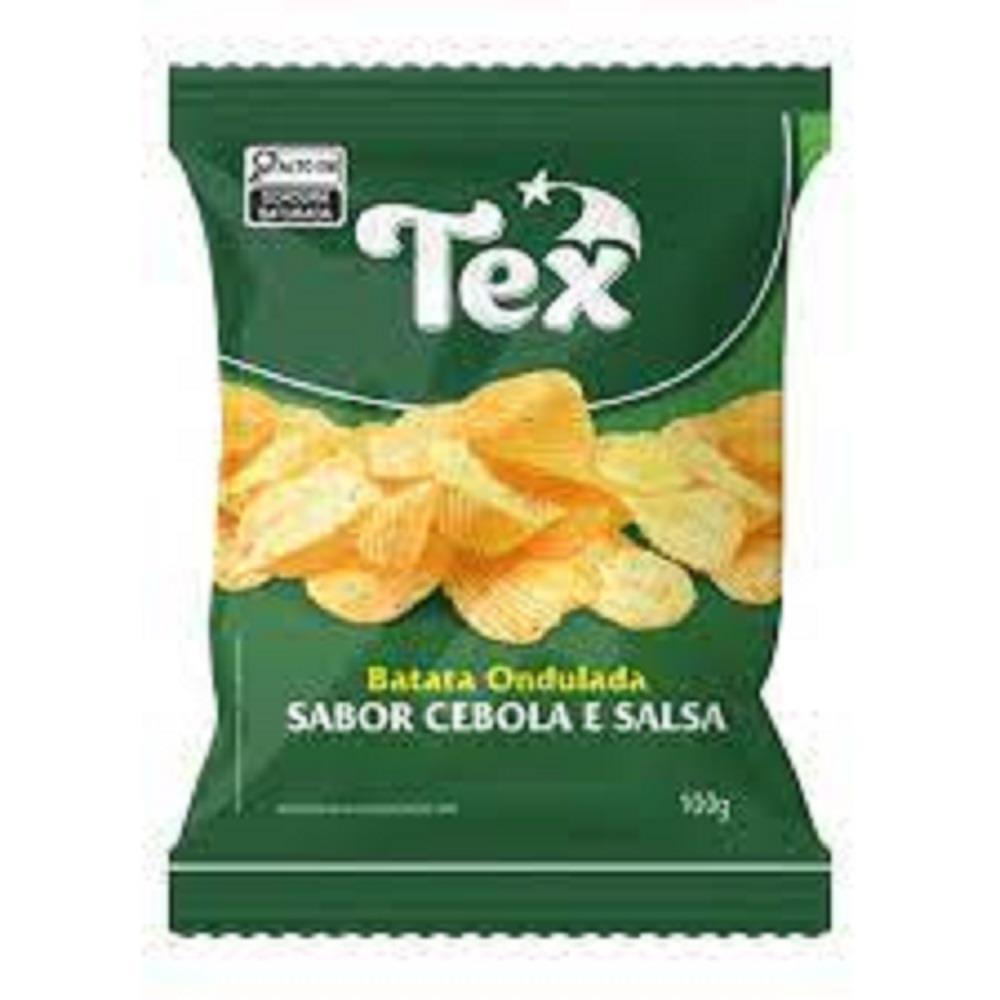 Batata Tex 100 G Cebola E Salsa