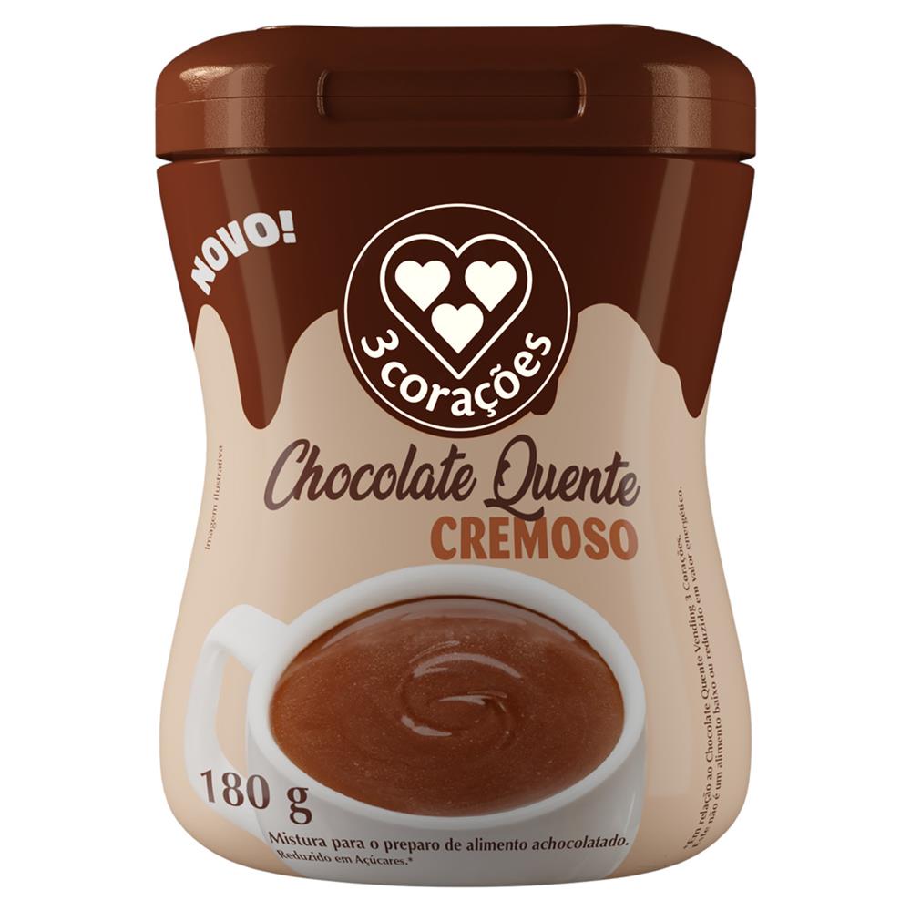 Chocolate Quente 3coracoes 180 G Po Cremoso