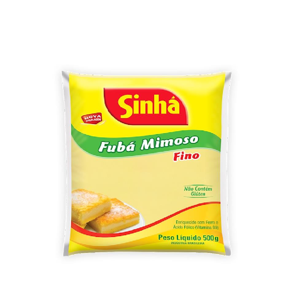 Fuba Milho Sinha 500 G Mimoso