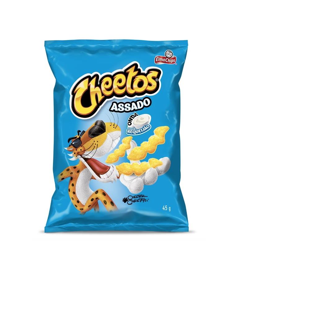 Cheetos onda sabor requeijão - Elma Chips - 150 g