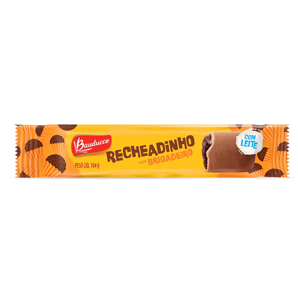 Biscoito recheadinho chocolate Bauducco 104gr. por R$ 3.79